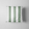 cushion cover made of striped waterproof canvas