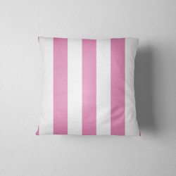 cushion cover made of striped waterproof canvas
