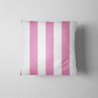 cushion cover made of striped waterproof canvas