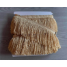Thick bullion fringing - 125mm (5'') in Light gold color, luxury trim for upholstery