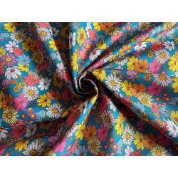 Colorful meadow - water- resistant fabric