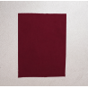 Iron-on - repair fabric - burgundy color, placed on a white background