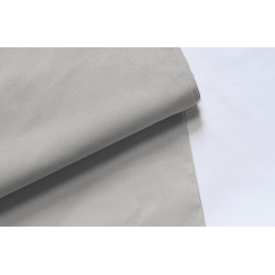 Oxford - Water-resistant canvas fabric  -  light grey color, placed with a fold across the frame