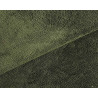 Bamboo terry towelling fabric- Olive