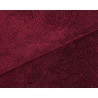 Bamboo terry towelling fabric- Burgundy