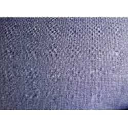 Oxford - Water-resistant canvas fabric - blend dark blue denim, close up on the texture of the fabric