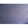 Oxford - Water-resistant canvas fabric - blend dark blue denim, close up on the texture of the fabric