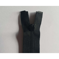 Double slider plastic-nylon zip- size 5 - black - 150cm