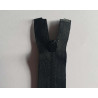 Double slider plastic-nylon zip- size 5 - black - 150cm