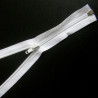 open- ended plastic coil zip - white 30cm