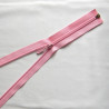 plastic coil zip - baby pink - length from 30cm to 70cm