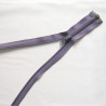 plastic coil zip - violet purple - length from 30cm to 70cm