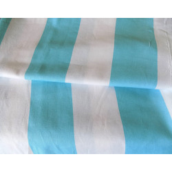 Wide turqouise&white...