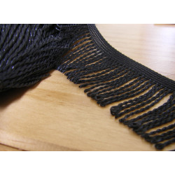 bullion fringe -60mm- black