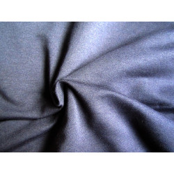 cotton french terry jersey fabric - navy, the capture with a twist