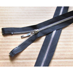  black chunky zip size 3 -- 65cm decorative