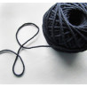 Braided Cotton Cord 3mm - indigo