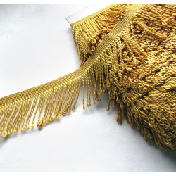 fringe - gold 5cm wide