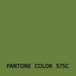 double slider chunky zip - olive - 100cm 