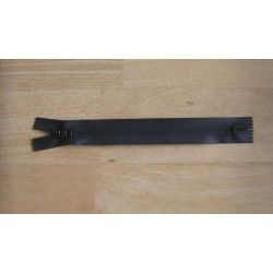 waterproof zip - black - closed  end - 20cm
