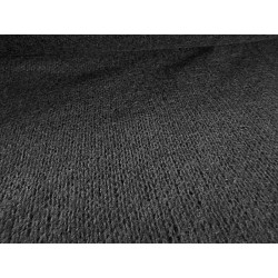 Black azure jersey knit fabric