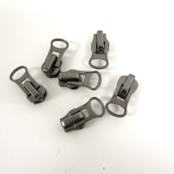 zip slider-metal- size 8 - metal gun