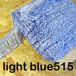 bulion fringe - light blue 515  - 60mm wide