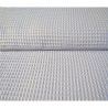 Cotton waffle fabric - light grey