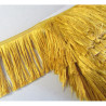 silky cut fringe - ivory - 110mm