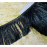 silky cut fringe - gold - 110mm