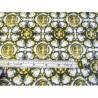 Waterproof fabric -  English Flowers Honey