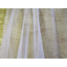 Ready pleated Tulle fabric - white