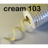 Decorative twisted rope  7mm - cream, on the photo full reel of the cord