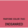 invisible zip - indian red - length from 22cm to 60cm