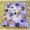 SUGAR SKULLS - purple batik - 100% Cotton