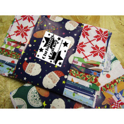 Christmas patterns Lucky Dip - Fat 8th bundle