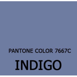 invisible zip - indigo - length from 22cm to 60cm