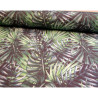 Palm Leaves  - Heavy Weight Cotton Organic Panama