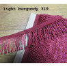 bullion fringe 60mm - burgundy 317