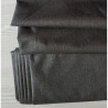 Waterproof  canvas fabric -  dark  grey blend