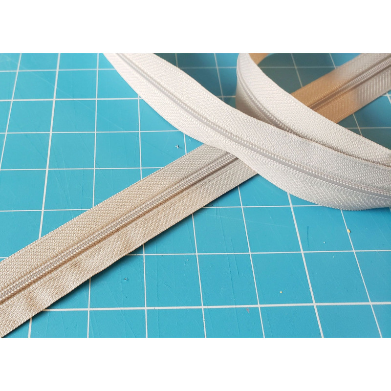 zips by the metre - white size 3 zips by the metre - white size 3