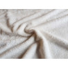 Bamboo terry towelling fabric- cream