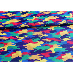 Colorful meadow - water- resistant fabric