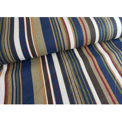 Medium-weight linen fabric - striped