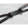 two way zip - black - 60cm