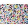 Colrful flowers - jacquard chiffon