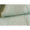 Cotton waffle fabric - sage green