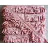 Thick bullion fringe - 60mm - light pink