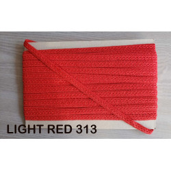 Gimp trim 15mm - light red313