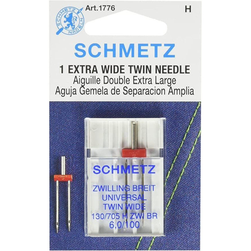 Schmetz Twin needle - extra wide  6,0/100